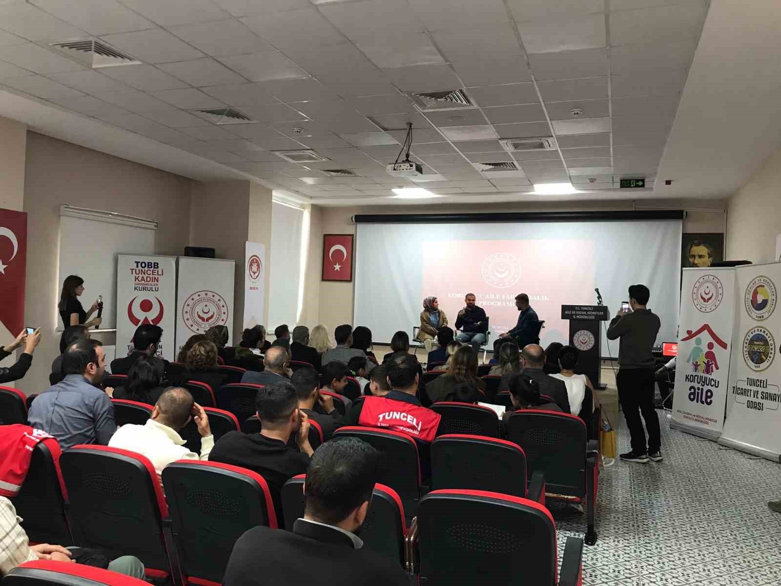 TUNCELİ AİLE VE SOSYAL HİZMETLER İL MÜDÜRLÜĞÜ TARAFINDAN DÜZENLENEN ETKİNLİKLERLE, KORUYUCU AİLE...