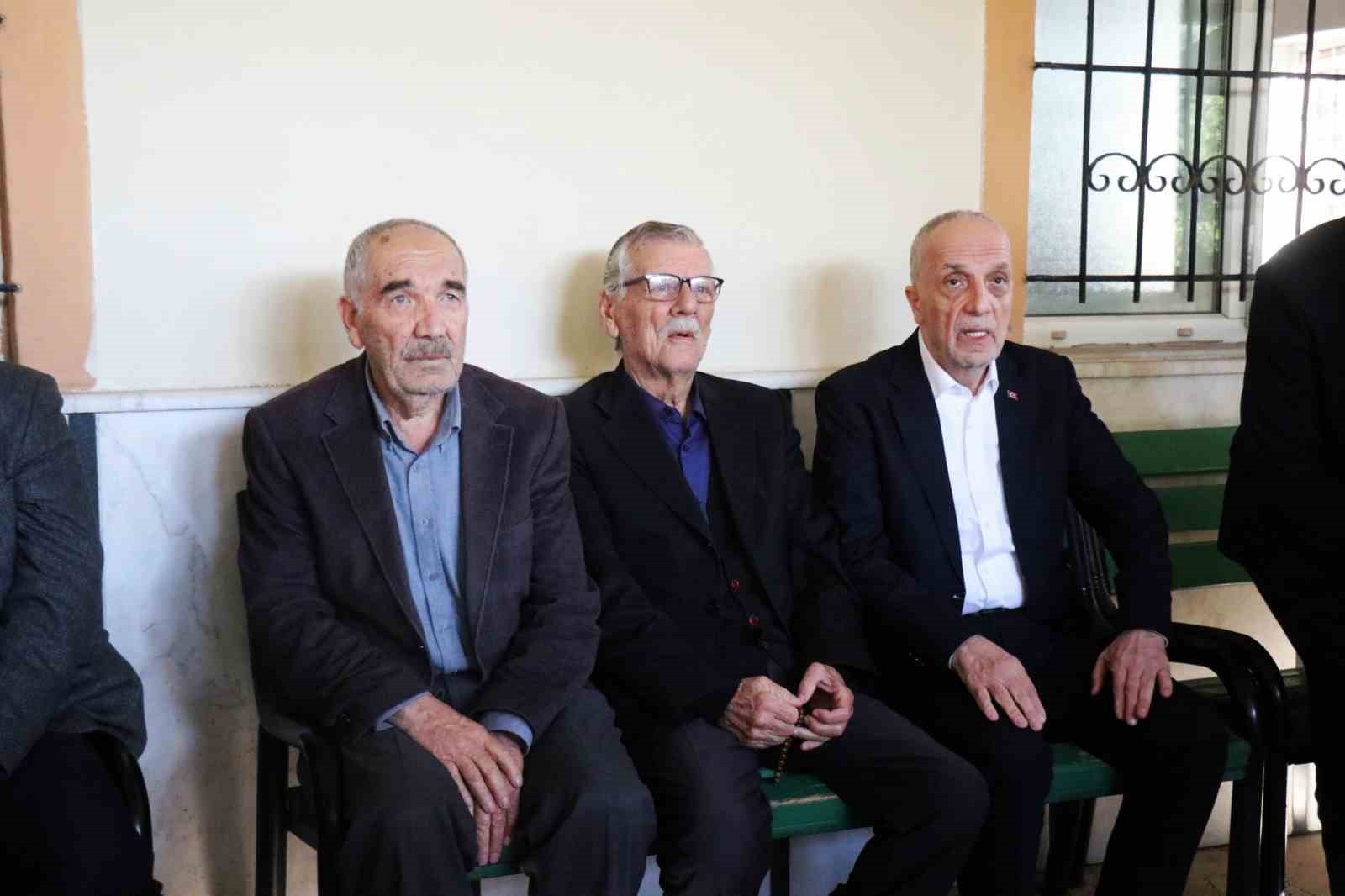 TÜRK-İŞ GENEL BAŞKANI ERGÜN ATALAY’IN HAYATINI KAYBEDEN 92 YAŞINDAKİ KAYINVALİDESİ HATİCE KUBULAY...