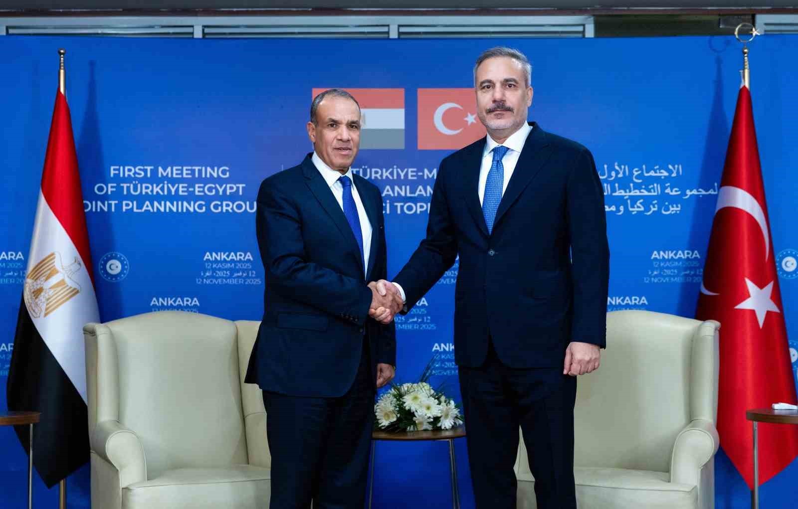 TÜRKİYE-MISIR ORTAK PLANLAMA GRUBU BİRİNCİ TOPLANTISI ANKARA'DA BAŞLADI.