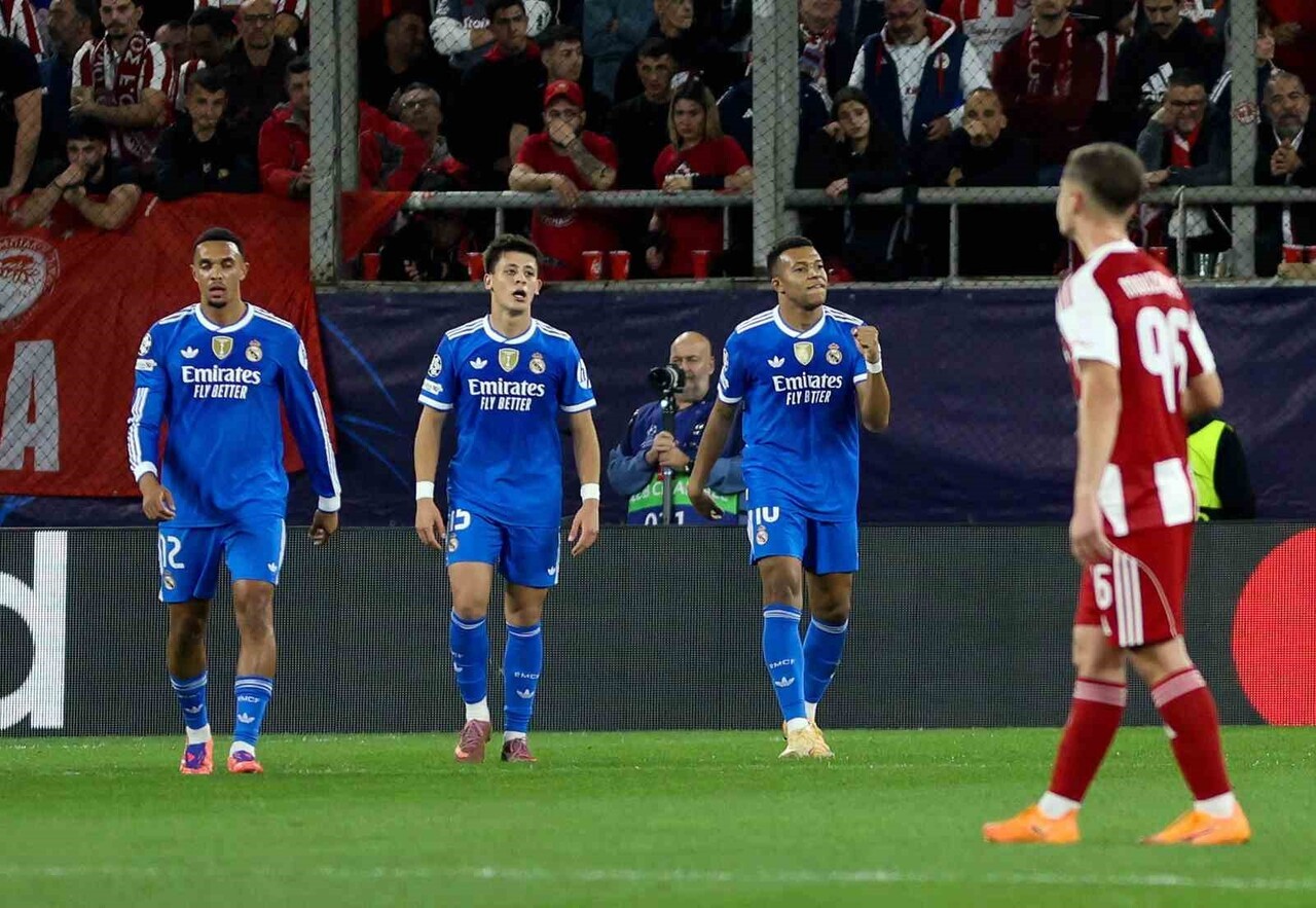 UEFA ŞAMPİYONLAR LİGİ'NİN 5. HAFTASINDA İSPANYOL EKİBİ REAL MADRİD DEPLASMANDA YUNAN TAKIMI...