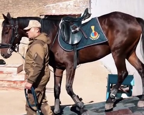VAN İL JANDARMA KOMUTANLIĞINA BAĞLI ATLI JANDARMA TİMLERİ, ZERNEK BARAJI ÇEVRESİNDE KAÇAK...