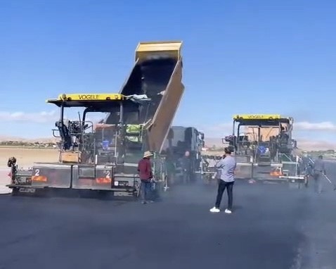 VAN’IN HAVA ULAŞIMI AÇISINDAN KRİTİK ÖNEME SAHİP FERİT MELEN HAVALİMANI’NDA YÜRÜTÜLEN PİST...