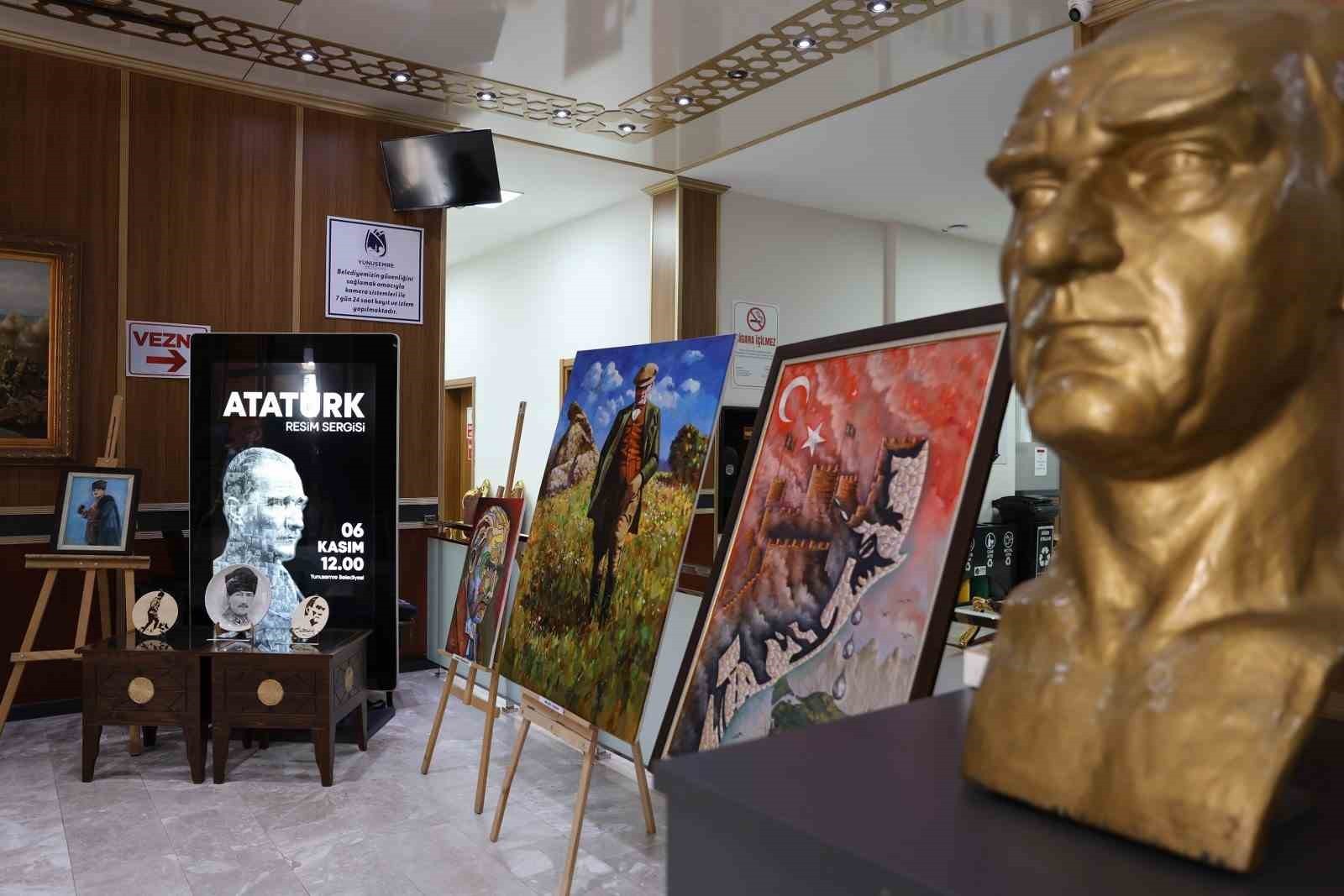 YUNUSEMRE BELEDİYESİ, MUSTAFA KEMAL ATATÜRK’ÜN EBEDİYETE İNTİKALİNİN 87. YILI DOLAYISIYLA ANLAMLI...