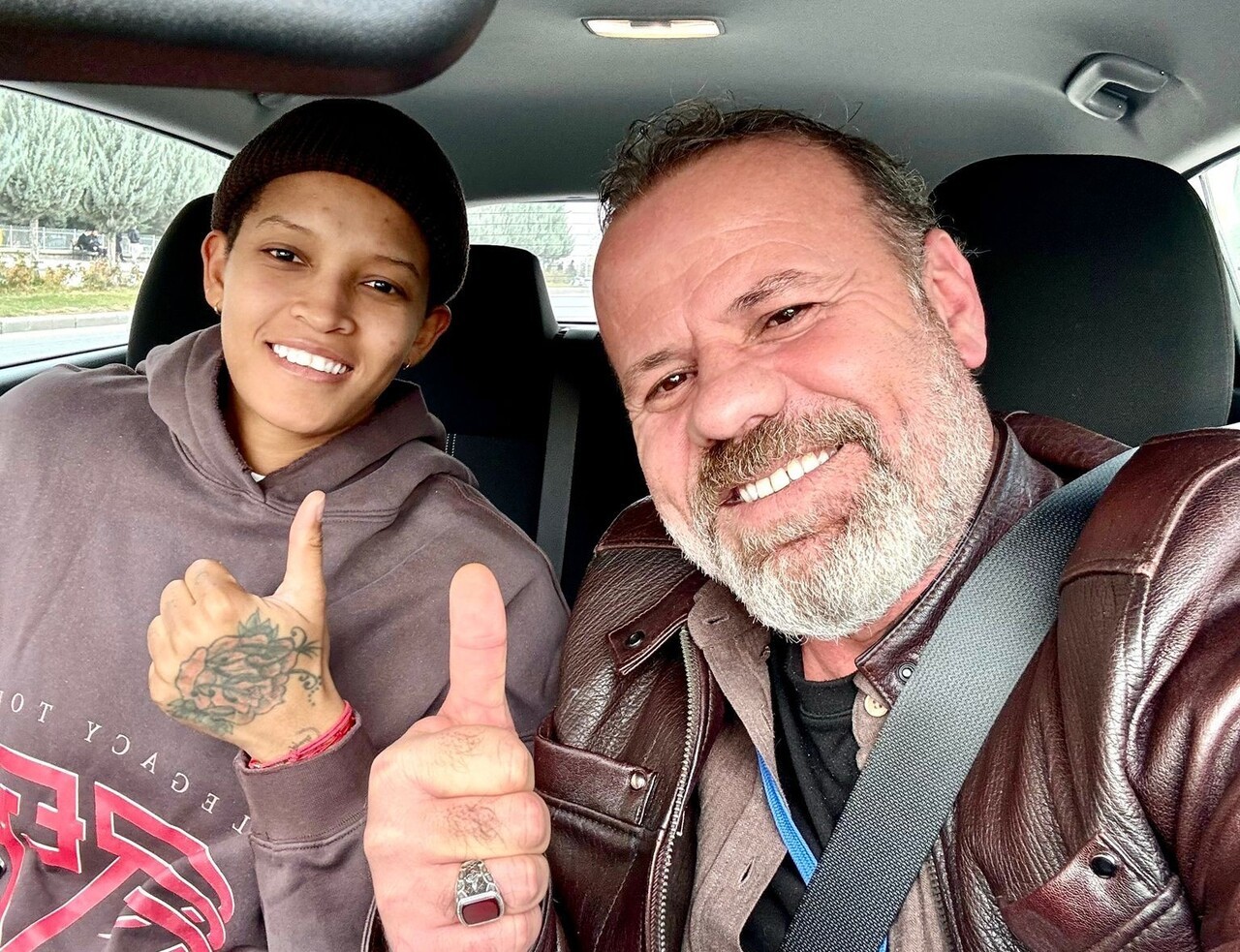 A MİLLİ KADIN VOLEYBOL TAKIMI'NIN MALATYALI FAHRİ HEMŞERİSİ MELİSSA VARGAS EHLİYET SINAVINA...