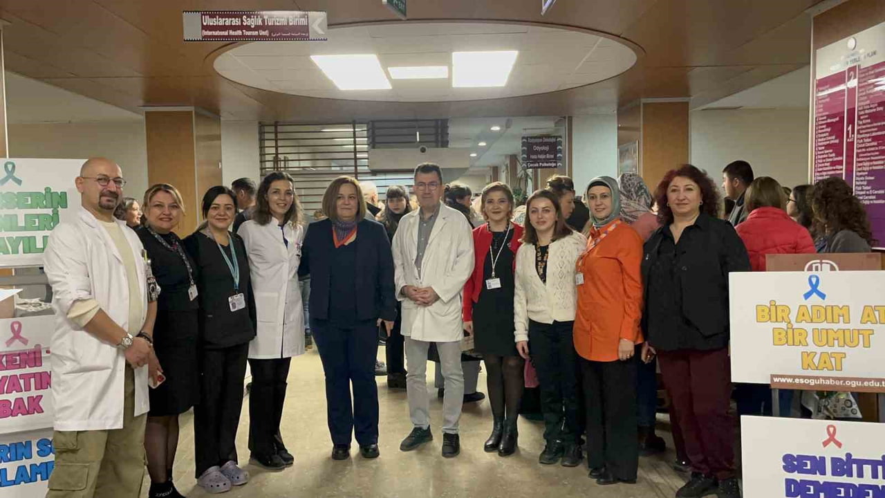 AÇILIŞA ESKİŞEHİR OSMANGAZİ ÜNİVERSİTESİ SAĞLIK  UYGULAMA VE ARAŞTIRMA HASTANESİ BAŞHEKİMİ PROF....