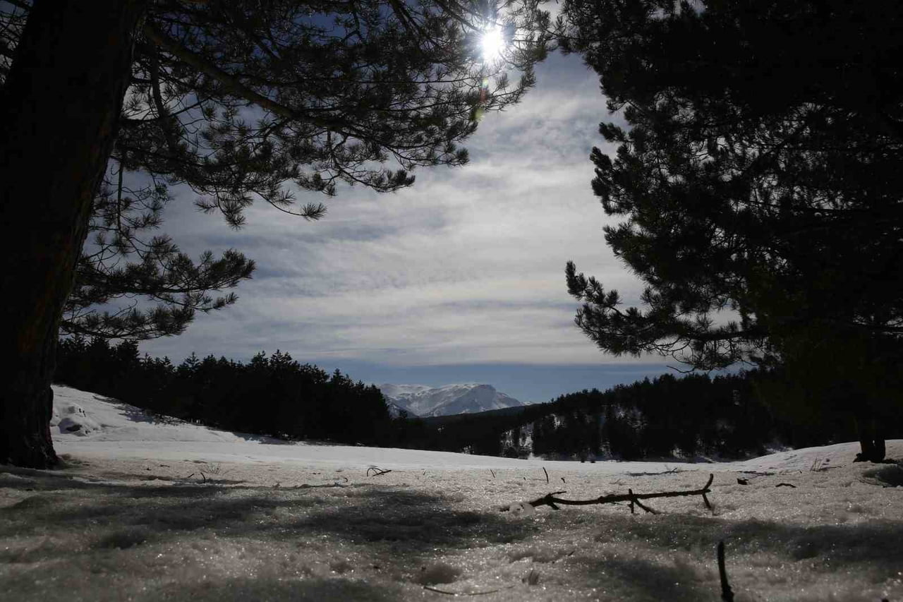 AFYONKARAHİSAR'DA YAŞANAN KAR YAĞIŞININ ARDINDA TÜRKİYE'NİN EN ÖNEMLİ TABİAT PARKLARINDAN BİRİSİ...