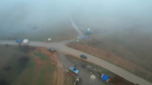 Ankara’da düşen uçağın bulunduğu alan böyle görüntülendi