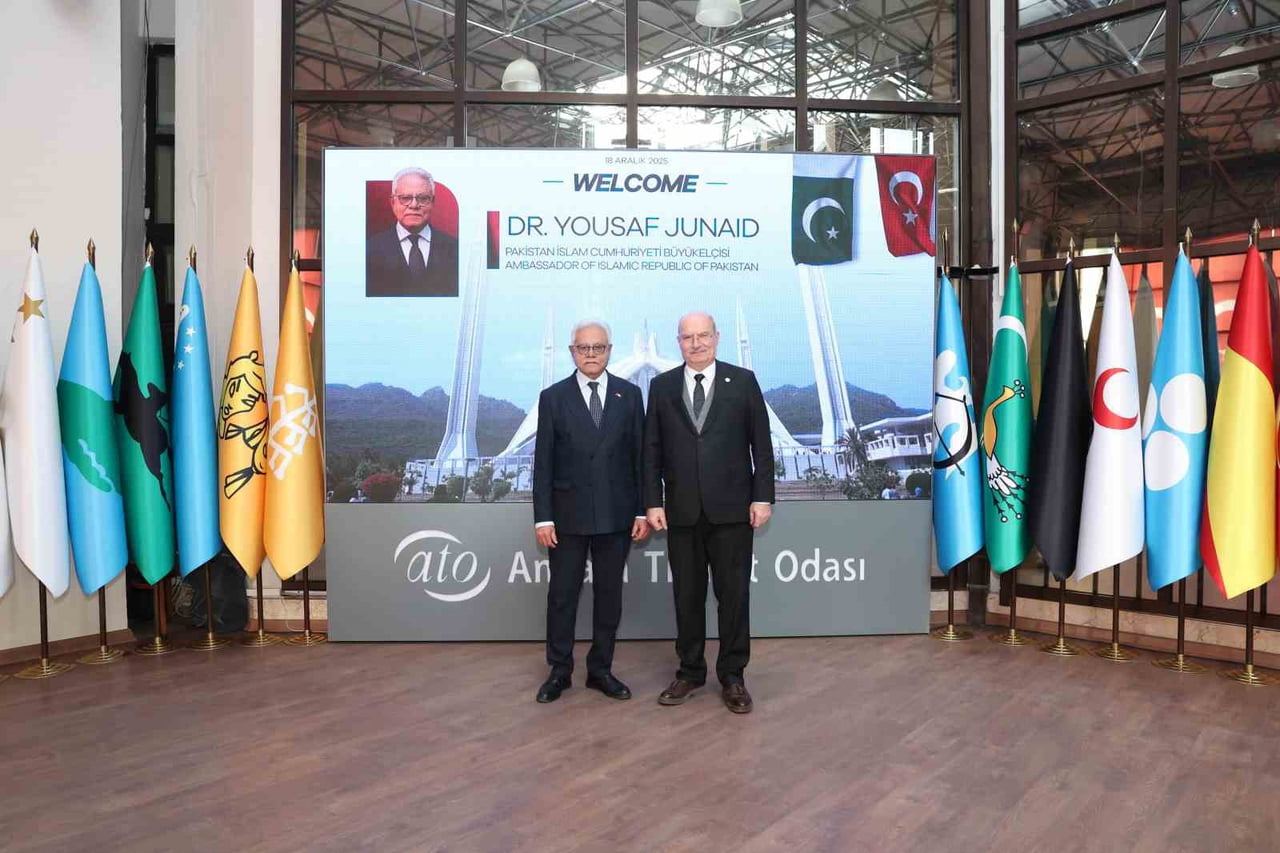 ANKARA TİCARET ODASI (ATO) YÖNETİM KURULU BAŞKANI GÜRSEL BARAN, TÜRKİYE İLE PAKİSTAN ARASINDAKİ...