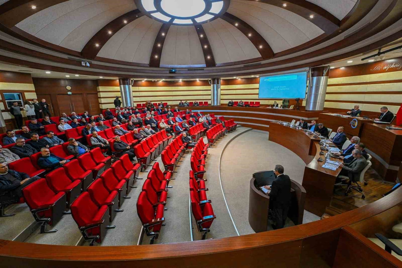 ANTALYA TİCARET VE SANAYİ ODASI (ATSO) ARALIK AYI OLAĞAN MECLİS TOPLANTISI, MECLİS BAŞKANI AHMET...