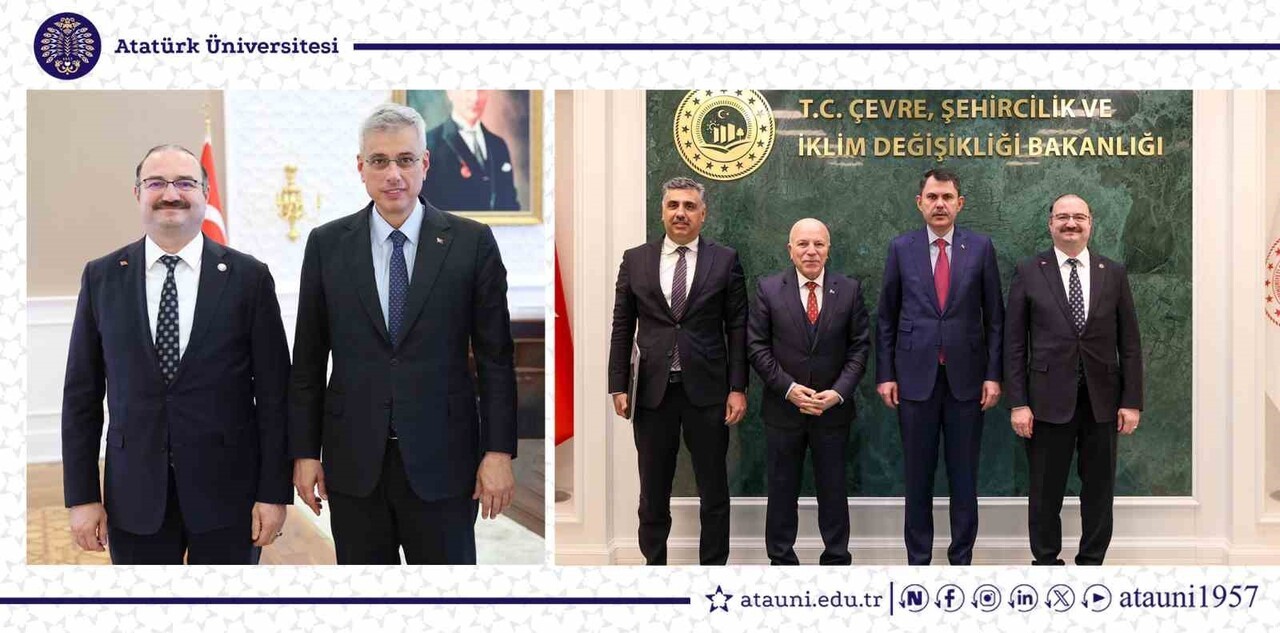 ATATÜRK ÜNİVERSİTESİ REKTÖRÜ PROF. DR. AHMET HACIMÜFTÜOĞLU, BAŞKENT ANKARA’YA GERÇEKLEŞTİRDİĞİ...