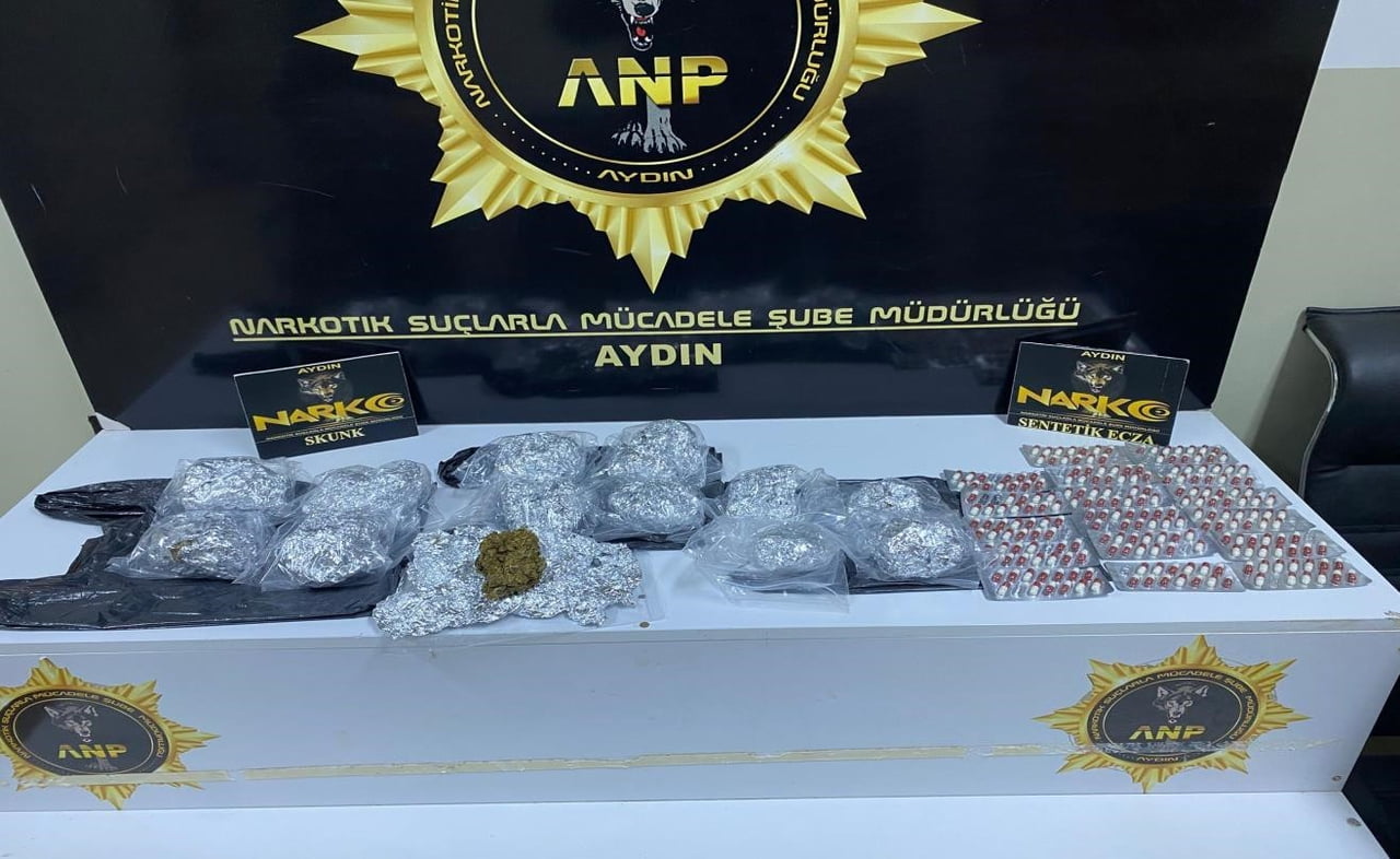 AYDIN'IN EFELER İLÇESİNDE POLİS EKİPLERİNCE YAPILAN OPERASYONDA YAKALANAN 1 ŞÜPHELİ TUTUKLANARAK...