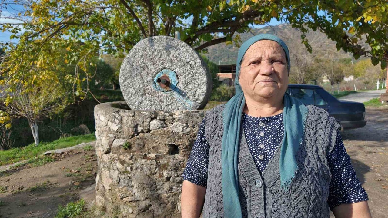 AYDIN’IN İNCİRLİOVA İLÇESİNE BAĞLI AKÇEŞME MAHALLESİ’NDE BULUNAN ASIRLIK TAŞ DEĞİRMEN, GELİŞEN...