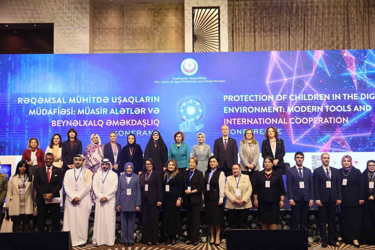 BAKAN GÖKTAŞ, AZERBAYCAN'IN BAŞKENTİ BAKÜ'DE DÜZENLENEN "DİJİTAL ORTAMDA ÇOCUKLARIN ZARARLI...