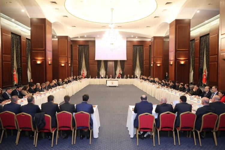 BAŞKAN YILDIRIM, İL BAŞKANLARI İSTİŞARE VE DEĞERLENDİRME TOPLANTISINA KATILDI