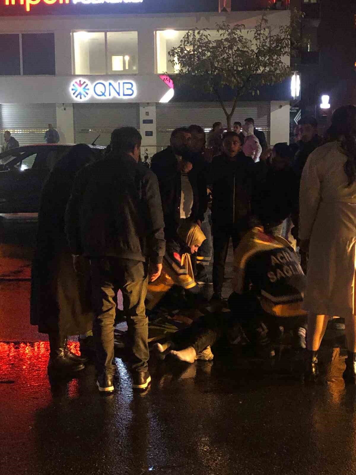 BATMAN’IN TURGUT ÖZAL CADDESİ’NDE MEYDANA GELEN TRAFİK KAZASINDA BİR KİŞİ YARALANDI.