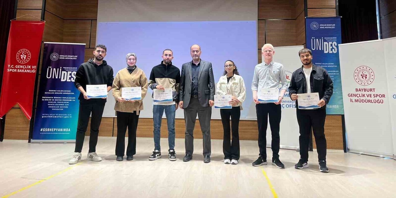 BAYBURT’TA ÜNİDES SERTİFİKA TESLİM PROGRAMI GERÇEKLEŞTİRİLDİ