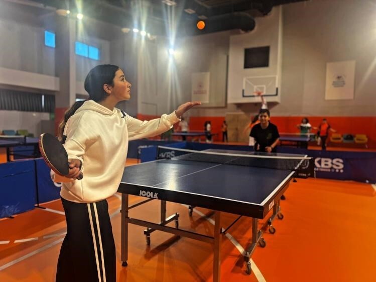 BİLECİK'TE MASA TENİSİ ANTRENMANLARI HIZ KESMEDEN DEVAM EDİYOR