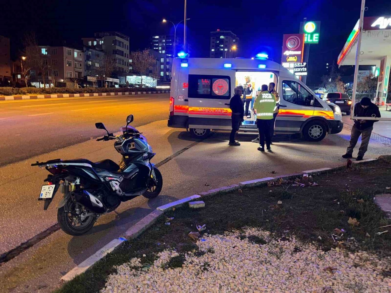 BİLECİK'TE MEYDANA GELEN TRAFİK KAZASINDA 1 KİŞİ YARALANDI