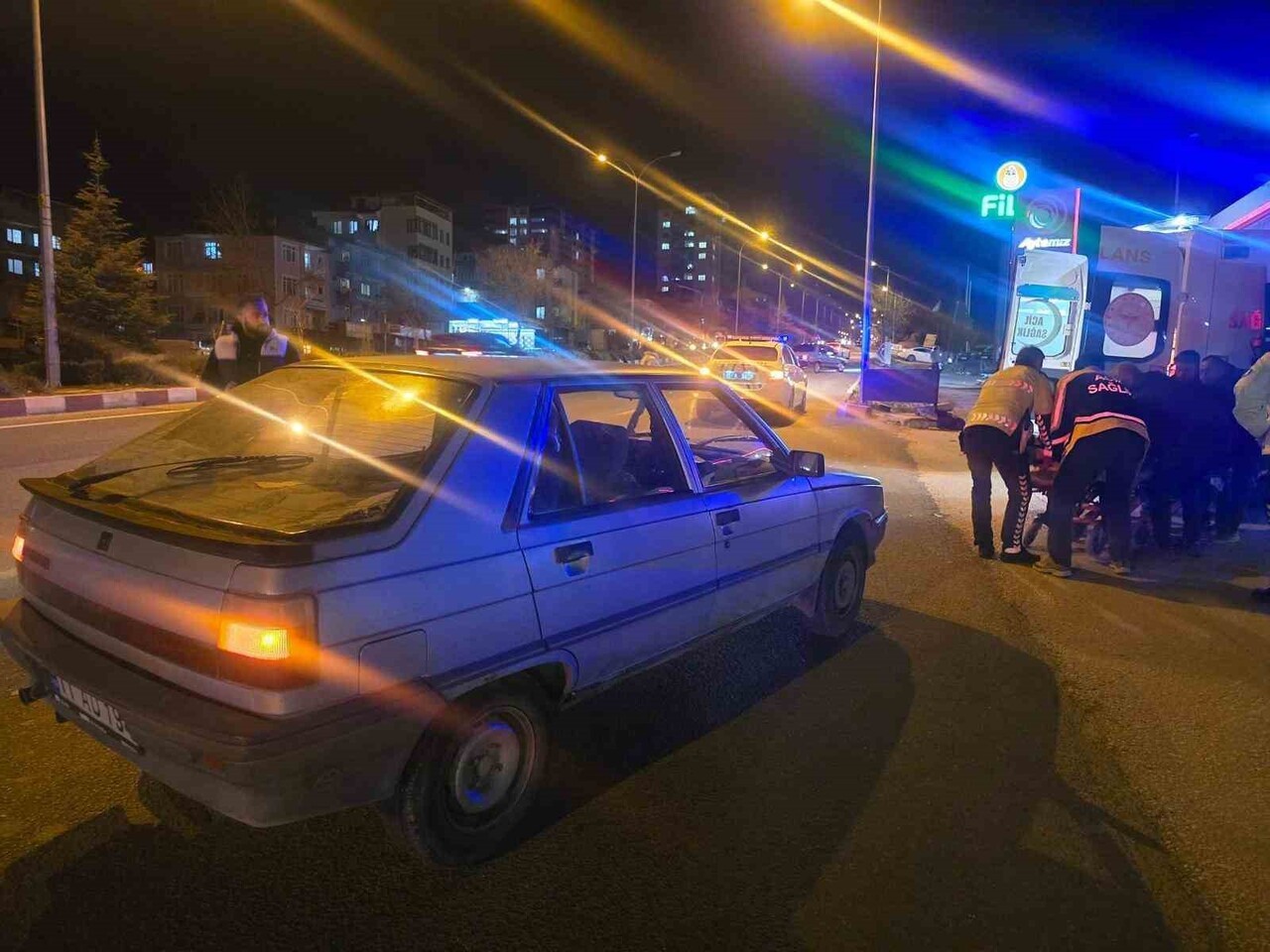 BİLECİK'TE MEYDANA GELEN TRAFİK KAZASINDA 1 KİŞİ YARALANDI
