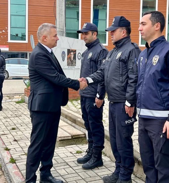 BİLECİK EMNİYET MÜDÜRÜ ŞENER'DEN PAZARYERİ'NDE DENETİM