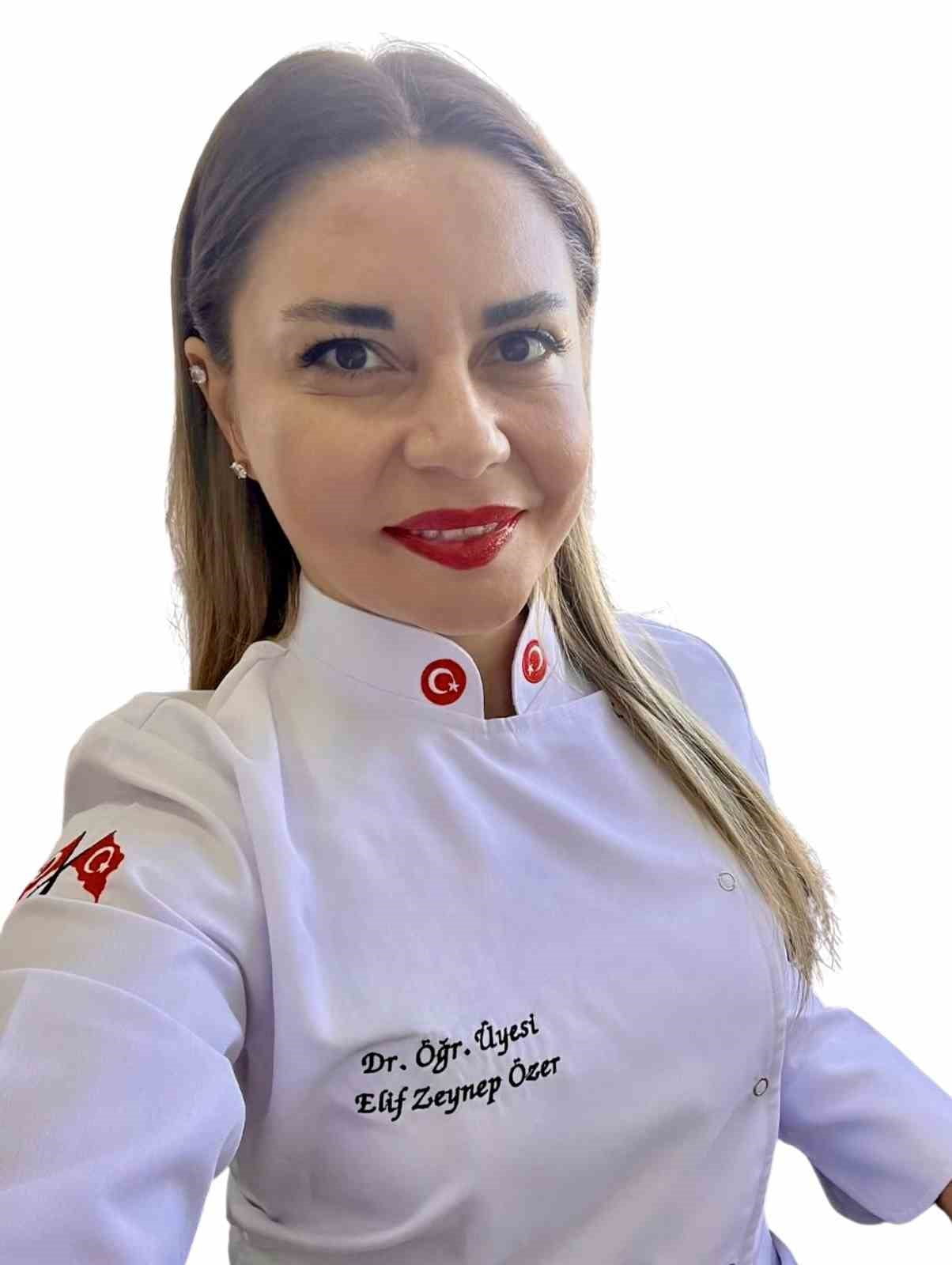 BİRUNİ ÜNİVERSİTESİ GASTRONOMİ VE MUTFAK SANATLARI BÖLÜMÜNDEN DR. ÖĞR. ÜYESİ ELİF ZEYNEP ÖZER...