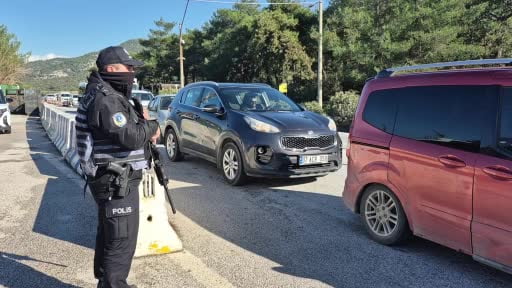 Bodrum'da yeni yıl öncesi güvenlik önlemleri üst düzeye çıkarıldı