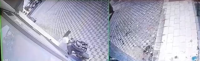 BURSA'DA PAZAR YERİNİN YAKININDA BIRAKILAN PAZAR ARABALARINI ÇALAN ŞÜPHELİLER GÜVENLİK...