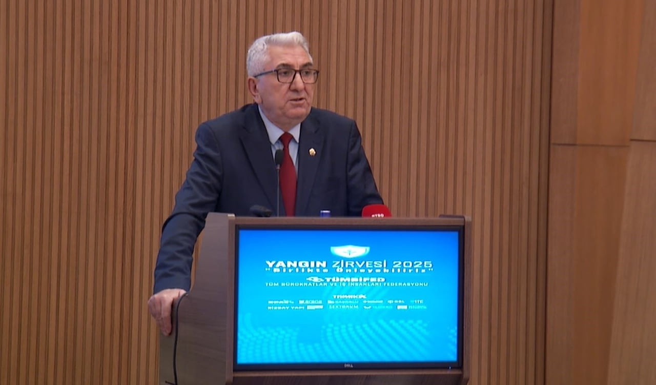 BURSA BÜYÜKŞEHİR İTFAİYE DAİRE BAŞKANI CANALP BEKDEMİR ULUDAĞ'DA KONUŞTU