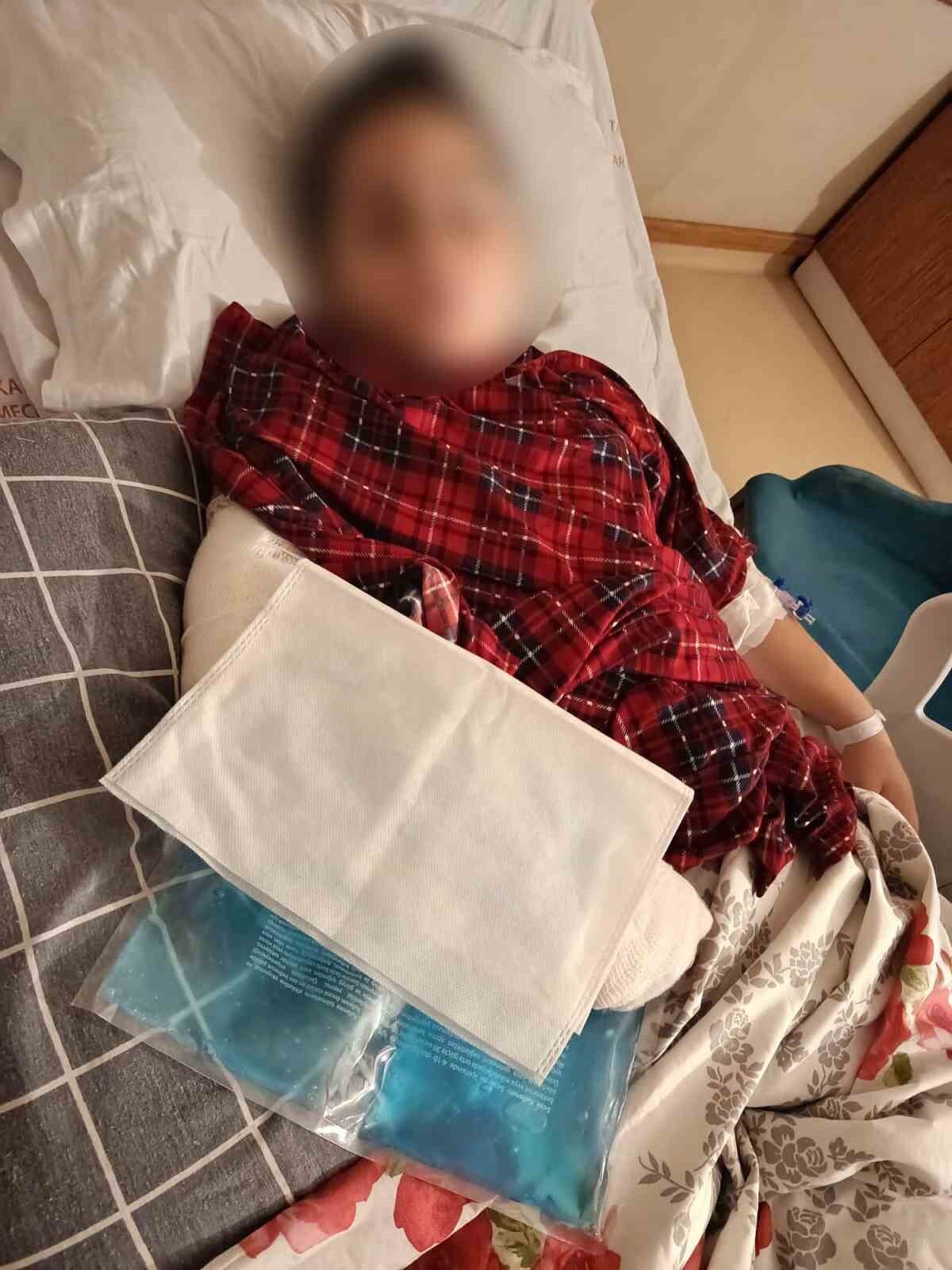 BÜYÜKÇEKMECE İLÇESİNDE AKRAN ZORBALIĞI MAĞDURU ÇOCUĞUN KOLU 2 YERİNDEN KIRILDI