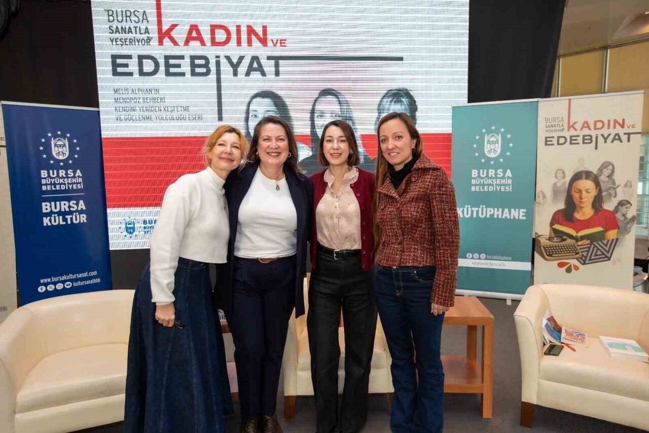 BÜYÜKŞEHİR BELEDİYESİ TARAFINDAN ‘BURSA SANATLA YEŞERİYOR’ BAŞLIĞIYLA DÜZENLENEN ‘KADIN VE...