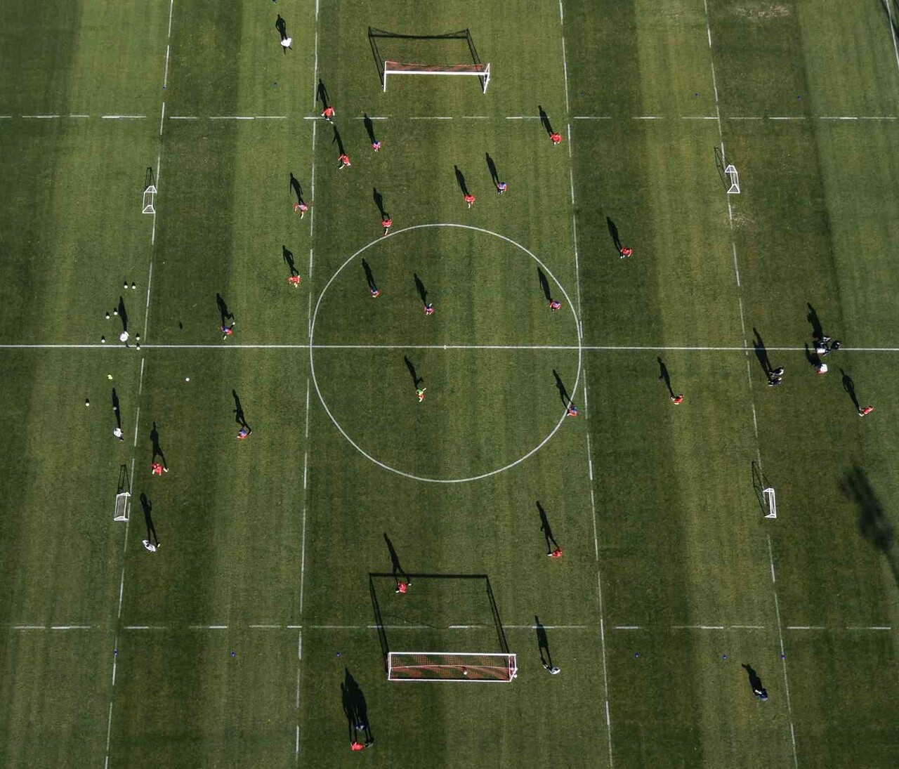 ÇORUM FK TESİSLERİNDEN DRON GÖRÜNTÜSÜ