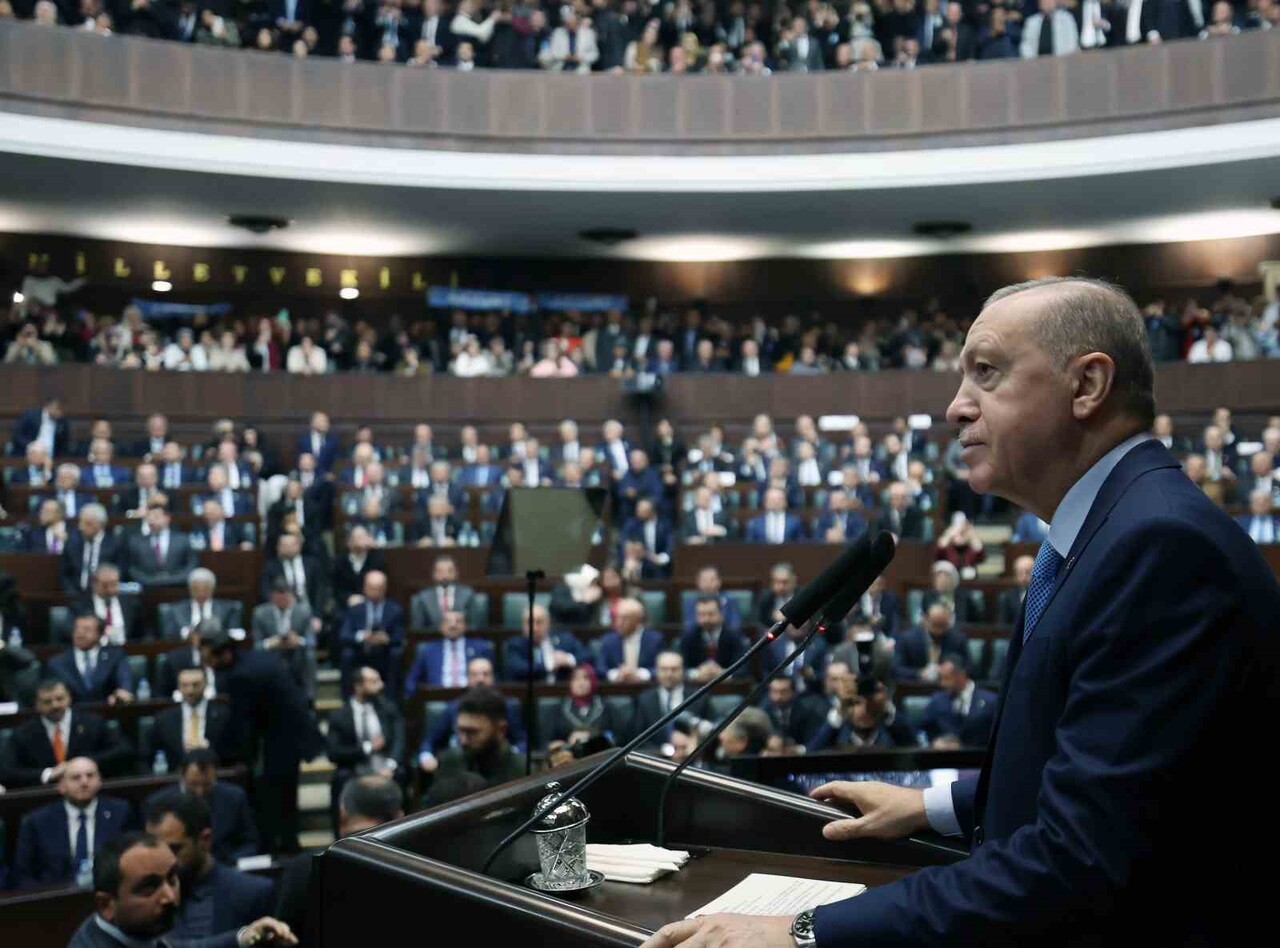 CUMHURBAŞKANI ERDOĞAN, PARTİSİNİN TBMM GRUBUNDA KONUŞTU