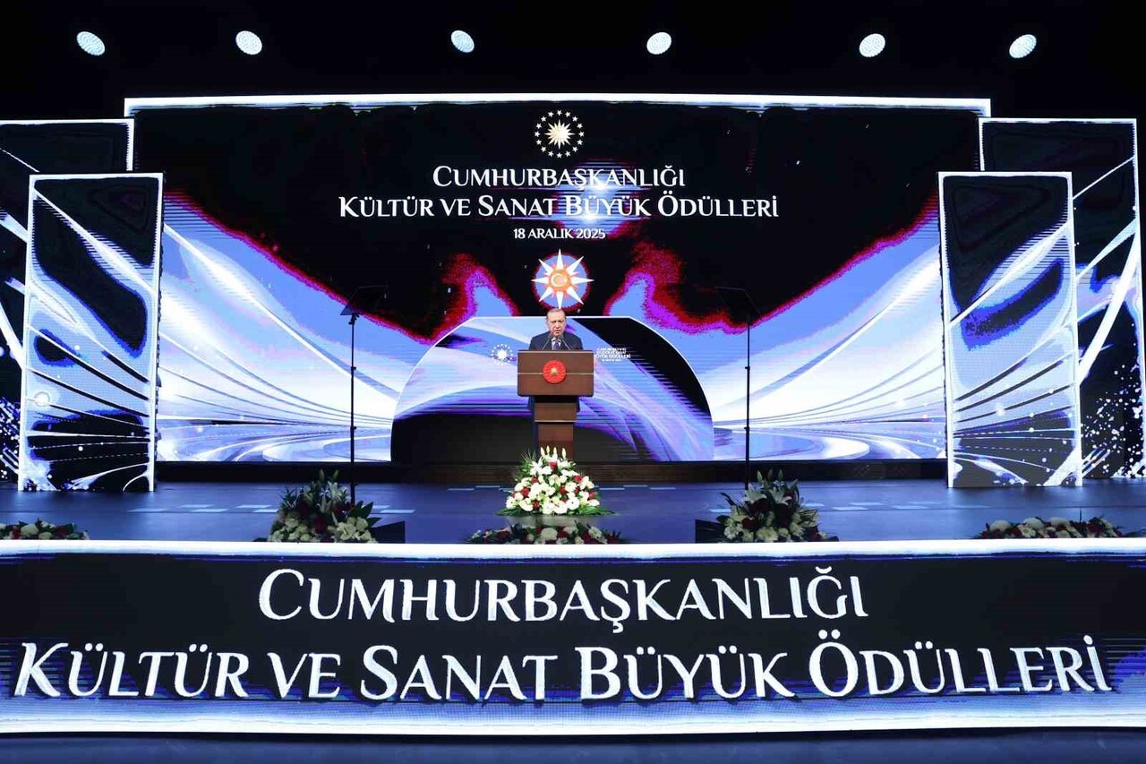 CUMHURBAŞKANI RECEP TAYYİP ERDOĞAN, BEŞTEPE MİLLET KONGRE VE KÜLTÜR MERKEZİ’NDE GERÇEKLEŞTİRİLEN...