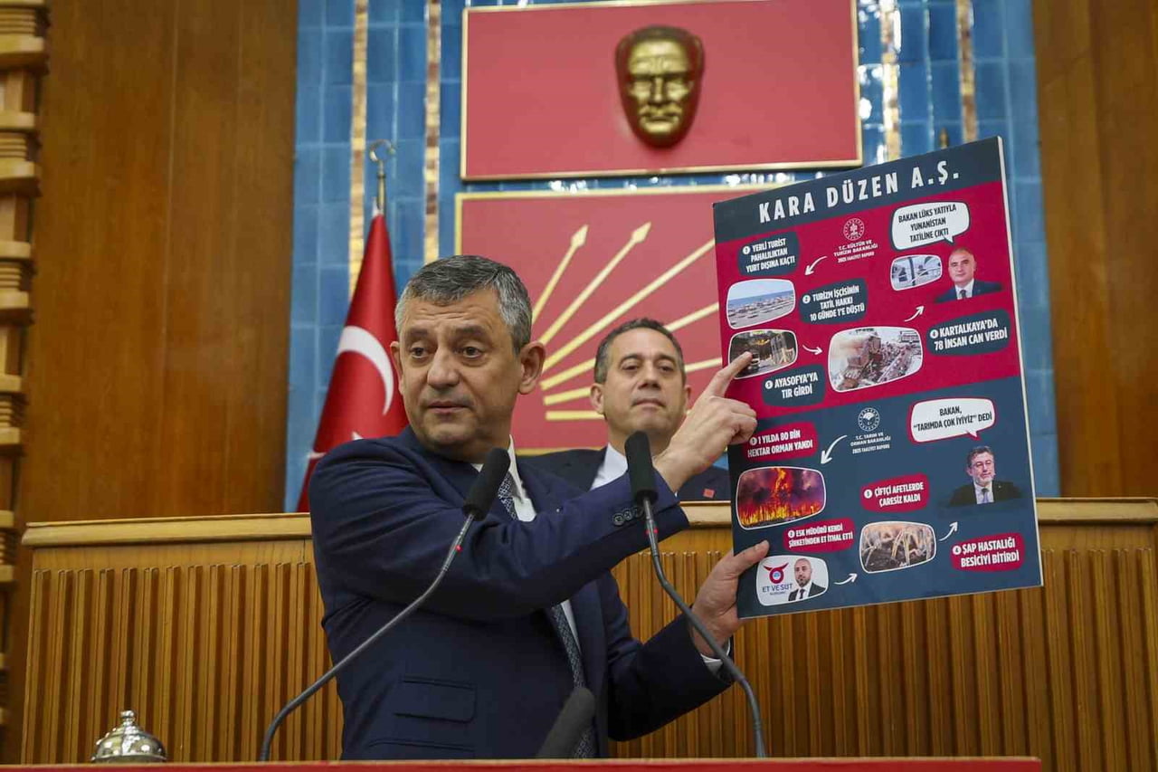 CUMHURİYET HALK PARTİSİ(CHP) GENEL BAŞKANI ÖZGÜR ÖZEL, "BAHİS VE UYUŞTURUCU ÜLKENİN ANA GÜNDEMİ...