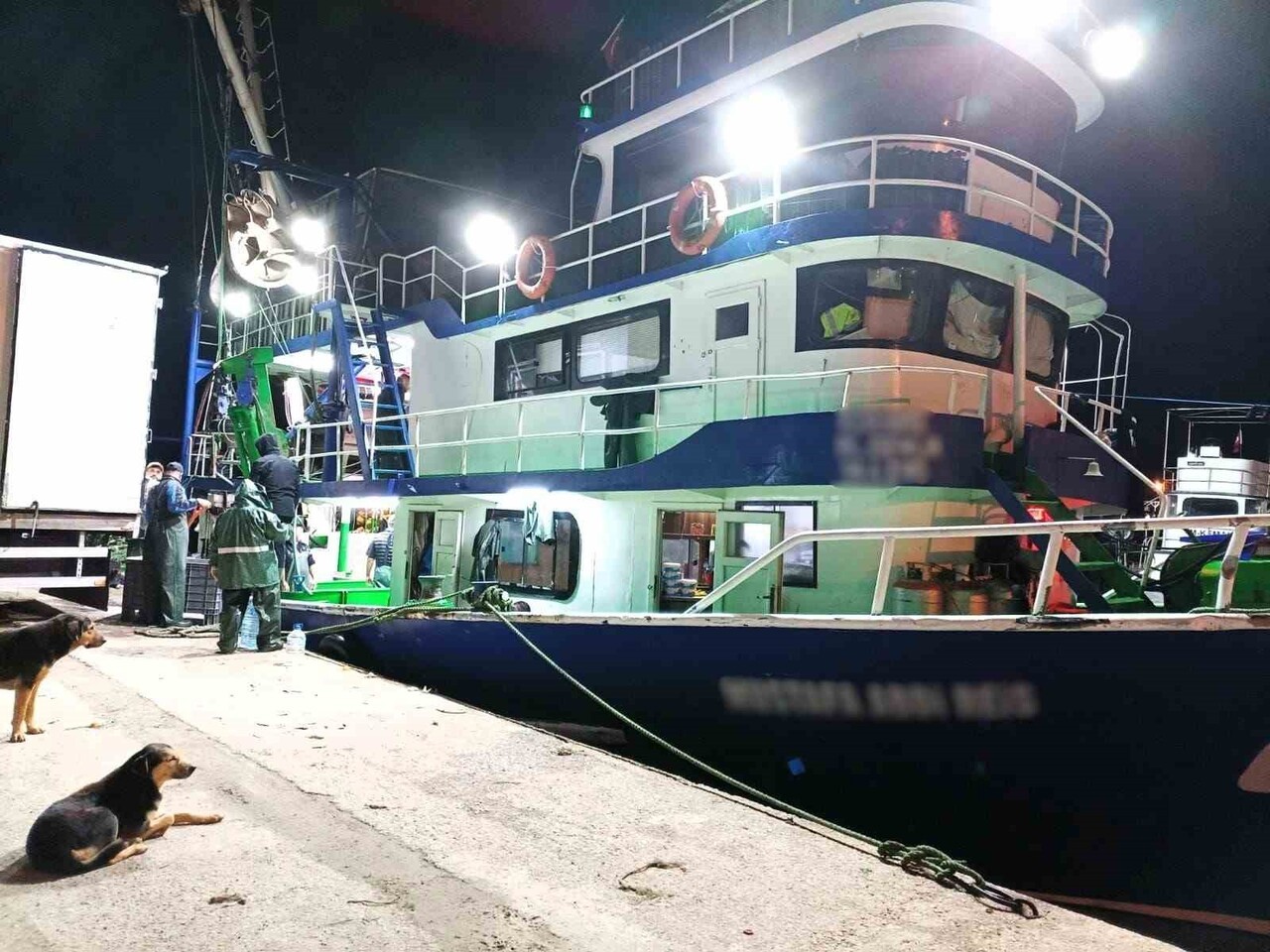 DEMİRKÖY'DE BALIKÇI BARINAKLARINDA DENETİM YAPILDI