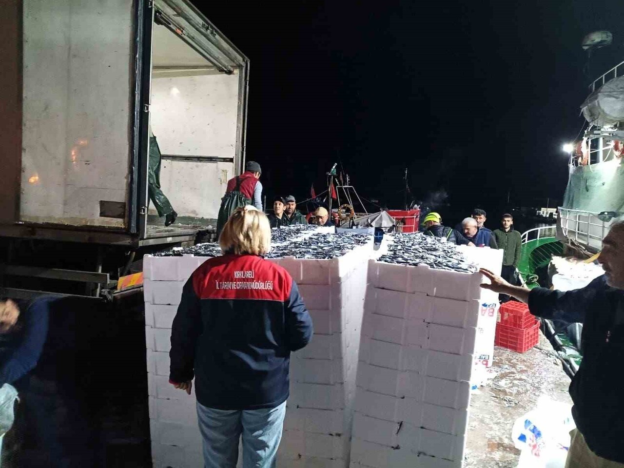 DEMİRKÖY'DE BALIKÇI BARINAKLARINDA DENETİM YAPILDI