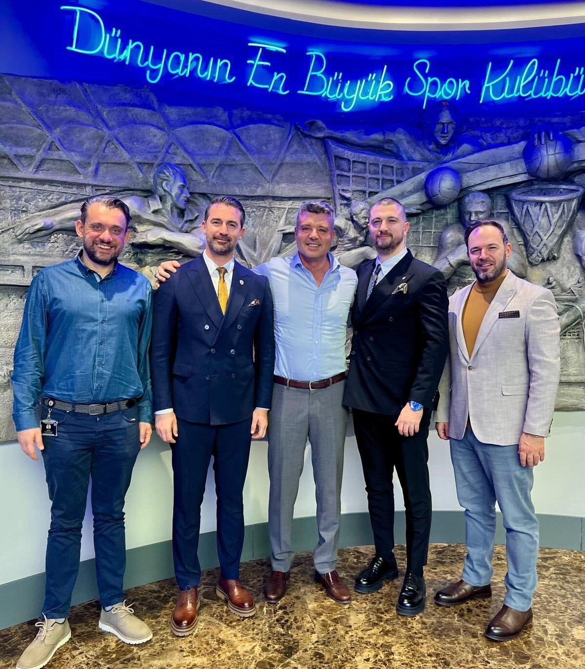 DENİZLİ FENERBAHÇELİLER DERNEĞİ BAŞKAN ADAYI SAVAŞ POLAT, FENERBAHÇE BAŞKANI SADETTİN SARAN İLE...