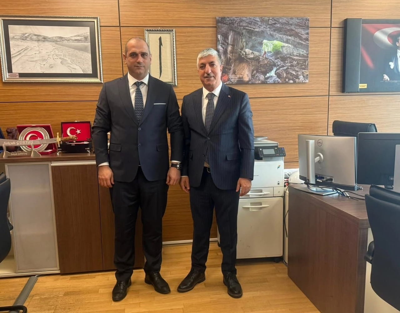 DİLOVASI BELEDİYE BAŞKANI RAMAZAN ÖMEROĞLU, ANKARA'DAKİ TEMASLARI KAPSAMINDA DİLİSKELESİ SAHİL...