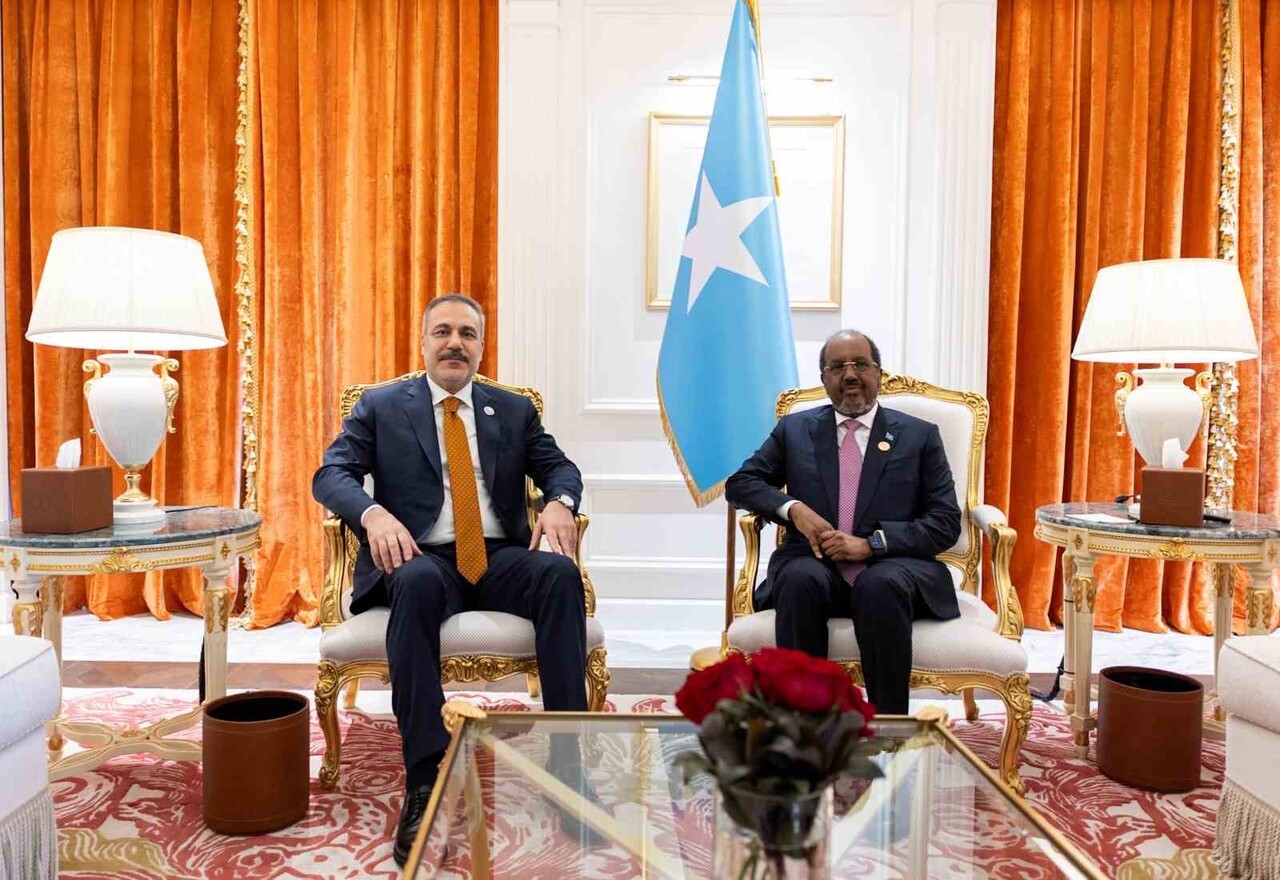 DIŞİŞLERİ BAKANI HAKAN FİDAN, KATAR'DA DÜZENLENEN 23. DOHA FORUMU KAPSAMINDA SOMALİ CUMHURBAŞKANI...