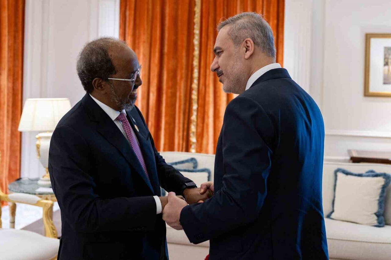 DIŞİŞLERİ BAKANI HAKAN FİDAN, KATAR'DA DÜZENLENEN 23. DOHA FORUMU KAPSAMINDA SOMALİ CUMHURBAŞKANI...