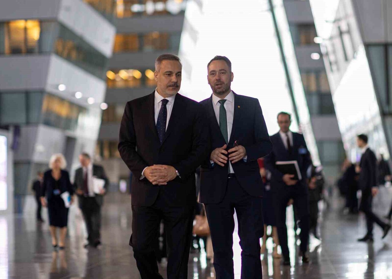 DIŞİŞLERİ BAKANI HAKAN FİDAN, NATO DIŞİŞLERİ BAKANLARI TOPLANTISI İÇİN BULUNDUĞU BRÜKSEL'DE...