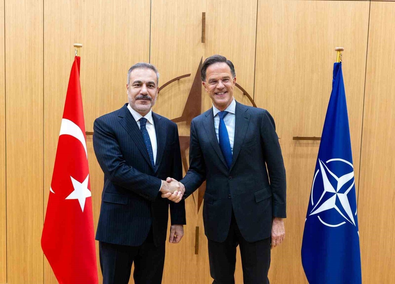 DIŞİŞLERİ BAKANI HAKAN FİDAN, NATO DIŞİŞLERİ BAKANLARI TOPLANTISI İÇİN BULUNDUĞU BRÜKSEL’DE, NATO...