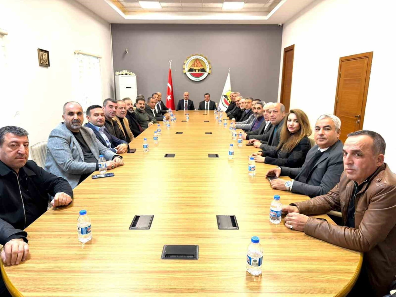 DİYARBAKIR EMNİYET MÜDÜRÜ NURETTİN GÖKDUMAN, DİYARBAKIR ESNAF VE SANATKARLAR ODASI (DESOB) BAŞKANI...