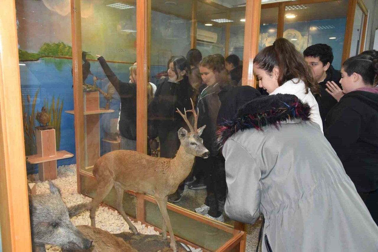 DÜZCE HİKMET AKIN ORTAOKULU ÖĞRENCİLERİ VE ÖĞRETMENLERİ, DÜZCE ÜNİVERSİTESİ ORMAN FAKÜLTESİ...