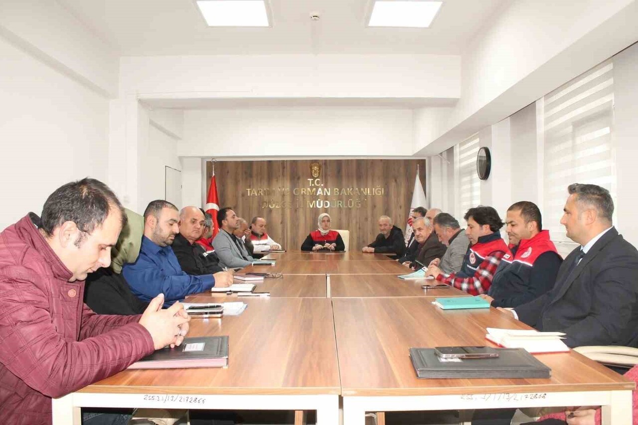 DÜZCE İL TARIM VE ORMAN MÜDÜRLÜĞÜNDE, 2025 YILI TARIMSAL FAALİYETLERİNİN GENEL DEĞERLENDİRİLMESİNE...