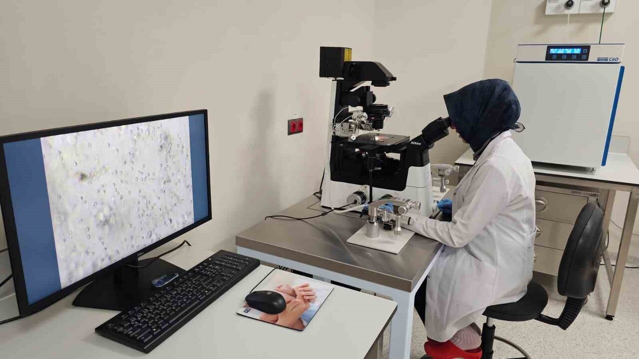 ELAZIĞ FETHİ SEKİN ŞEHİR HASTANESİ  TÜP BEBEK MERKEZİ’NDE  MİKRO-TESE ILE ELDE EDİLEN SPERMLERLE...