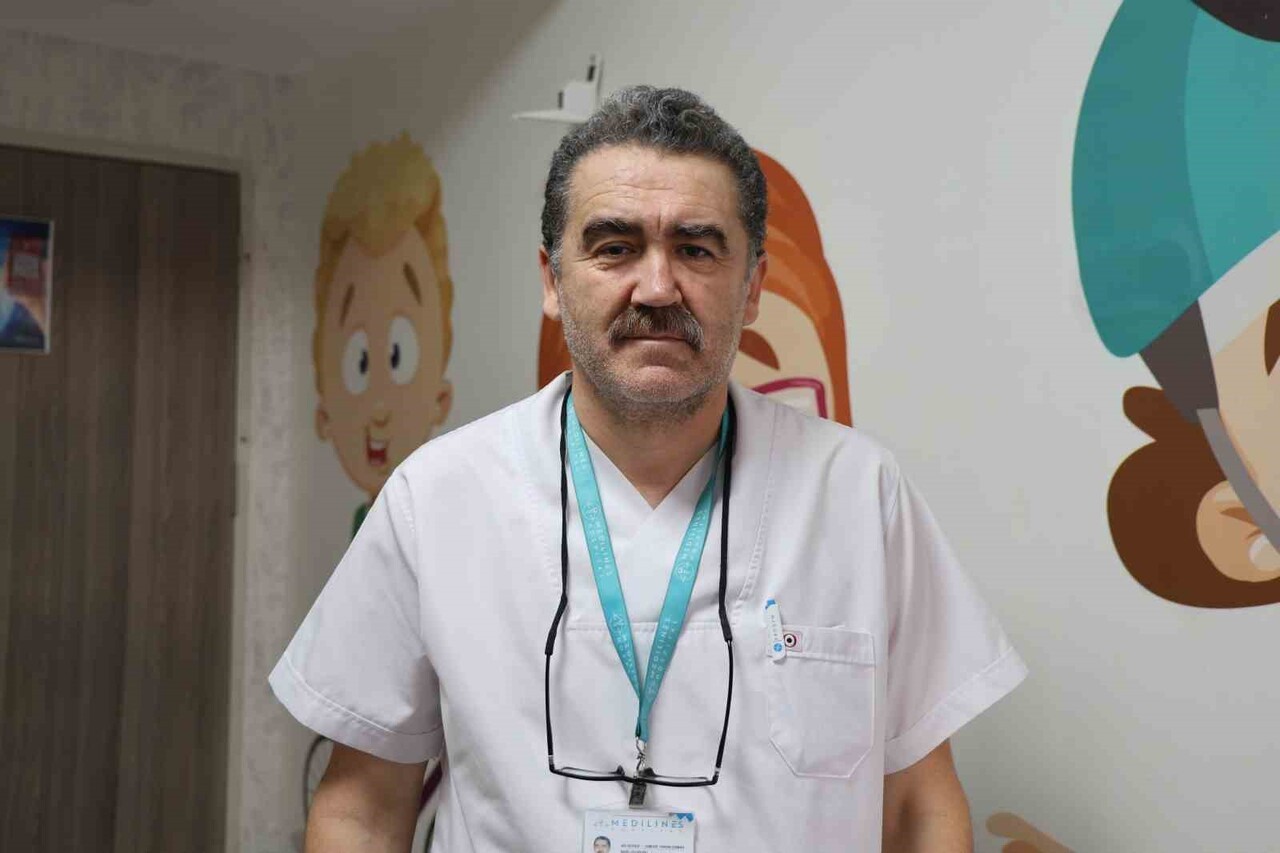 ELAZIĞ MEDİLİNES HASTANESİ ÇOCUK HASTALIKLARI UZMANI DR. HAKAN ÇOBAN, HAVALARIN SOĞUMASIYLA...