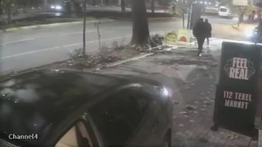 Ellerinde beyzbol sopası yüzlerinde kar maskesiyle gece yarısı vatandaşa kabusu yaşattılar