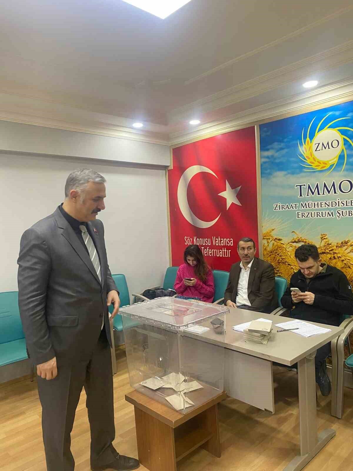 ERZURUM ZİRAAT MÜHENDİSLERİ ODASI GENEL KURUL TOPLANTISI YAPILDI. 371 ÜYENİN BULUNDUĞU SEÇİMDE TÜM...