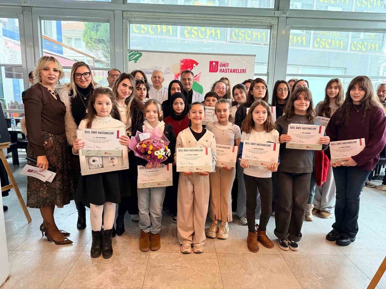 ESKİŞEHİR ÖZEL ÜMİT HASTANELERİ TARAFINDAN HER YIL DÜZENLENEN RESİM YARIŞMASININ 13’ÜNCÜSÜNDE BU...